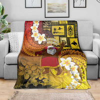 Papua New Guinea Retro Christmas Blanket Hamamas Krismas - Polynesian Pride
