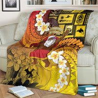 Papua New Guinea Retro Christmas Blanket Hamamas Krismas - Polynesian Pride