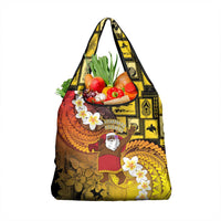 Papua New Guinea Retro Christmas Grocery Bag Hamamas Krismas LT05 1-pack One Size Colorful - Polynesian Pride