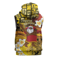 Papua New Guinea Retro Christmas Sleeveless Hoodie Hamamas Krismas LT05 - Polynesian Pride