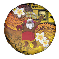 Papua New Guinea Retro Christmas Spare Tire Cover Hamamas Krismas - Polynesian Pride
