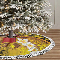 Papua New Guinea Retro Christmas Tree Skirt Hamamas Krismas LT05 - Polynesian Pride