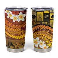 Papua New Guinea Retro Christmas Tumbler Cup Hamamas Krismas - Polynesian Pride