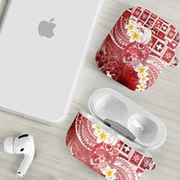 Tonga Christmas AirPods Case Kilisimasi Fiefia Retro Style Red LT05 - Polynesian Pride