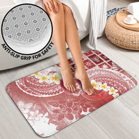 Tonga Christmas Bathroom Set Kilisimasi Fiefia Retro Style Red - Polynesian Pride