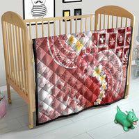 Tonga Christmas Quilt Kilisimasi Fiefia Retro Style Red - Polynesian Pride