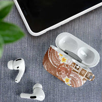 Tonga Christmas AirPods Case Kilisimasi Fiefia Retro Style Brown LT05 - Polynesian Pride