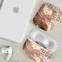 Tonga Christmas AirPods Case Kilisimasi Fiefia Retro Style Brown LT05 - Polynesian Pride
