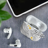 Tonga Christmas AirPods Case Kilisimasi Fiefia Retro Style White LT05 - Polynesian Pride