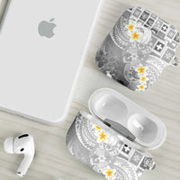 Tonga Christmas AirPods Case Kilisimasi Fiefia Retro Style White LT05 - Polynesian Pride
