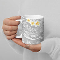 Tonga Christmas Ceramic Mug Kilisimasi Fiefia Retro Style White - Polynesian Pride