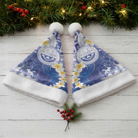 Federated States Of Micronesia Christmas Santa Hat Retro Style Bright Version - Polynesian Pride