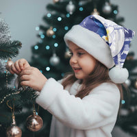 Federated States Of Micronesia Christmas Santa Hat Retro Style Bright Version - Polynesian Pride