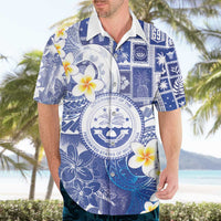 Federated States Of Micronesia Christmas Hawaiian Shirt Retro Style Bright Version - Polynesian Pride