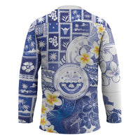 Federated States Of Micronesia Christmas Hockey Jersey Retro Style Bright Version LT05 - Polynesian Pride