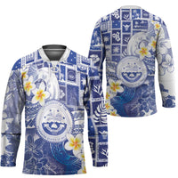 Federated States Of Micronesia Christmas Hockey Jersey Retro Style Bright Version LT05 - Polynesian Pride