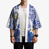Federated States Of Micronesia Christmas Kimono Retro Style Bright Version - Polynesian Pride