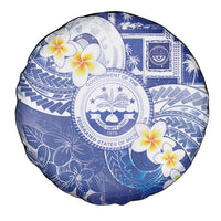 Federated States Of Micronesia Christmas Spare Tire Cover Retro Style Bright Version - Polynesian Pride