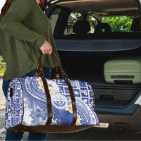 Federated States Of Micronesia Christmas Travel Bag Retro Style Bright Version - Polynesian Pride