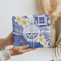 Federated States Of Micronesia Christmas Wrapping Paper Retro Style Bright Version - Polynesian Pride