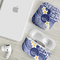 Federated States Of Micronesia Christmas AirPods Case Retro Style Dark Version LT05 - Polynesian Pride