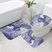 Federated States Of Micronesia Christmas Bathroom Set Retro Style Dark Version - Polynesian Pride
