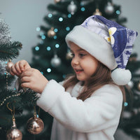 Federated States Of Micronesia Christmas Santa Hat Retro Style Dark Version - Polynesian Pride