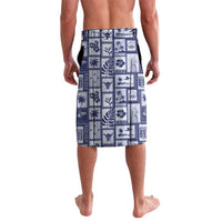 Federated States Of Micronesia Christmas Lavalava Retro Style Dark Version - Polynesian Pride