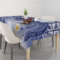Federated States Of Micronesia Christmas Tablecloth Retro Style Dark Version - Polynesian Pride