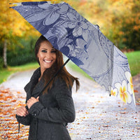 Federated States Of Micronesia Christmas Umbrella Retro Style Dark Version - Polynesian Pride