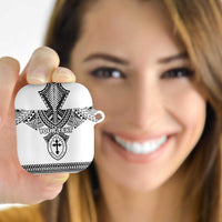 Personalised Melanesian Brotherhood AirPods Case With Tribal Pattern LT05 - Polynesian Pride