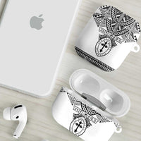 Personalised Melanesian Brotherhood AirPods Case With Tribal Pattern LT05 - Polynesian Pride