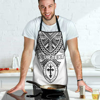 Personalised Melanesian Brotherhood Apron With Tribal Pattern - Polynesian Pride