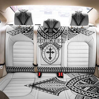 Personalised Melanesian Brotherhood Back Car Seat Cover With Tribal Pattern LT05 - Polynesian Pride