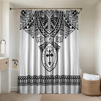 Personalised Melanesian Brotherhood Bathroom Set With Tribal Pattern - Polynesian Pride