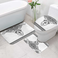 Personalised Melanesian Brotherhood Bathroom Set With Tribal Pattern - Polynesian Pride