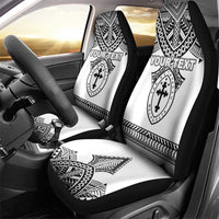 Personalised Melanesian Brotherhood Car Seat Cover With Tribal Pattern LT05 - Polynesian Pride