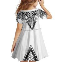 Personalised Melanesian Brotherhood Family Matching Off Shoulder Maxi Dress and Hawaiian Shirt With Tribal Pattern - Polynesian Pride