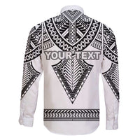 Personalised Melanesian Brotherhood Family Matching Short Sleeve Bodycon Dress and Hawaiian Shirt With Tribal Pattern - Polynesian Pride