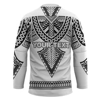 Personalised Melanesian Brotherhood Hockey Jersey With Tribal Pattern - Polynesian Pride