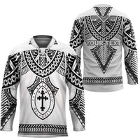 Personalised Melanesian Brotherhood Hockey Jersey With Tribal Pattern LT05 - Polynesian Pride