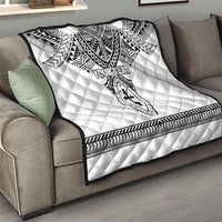 Personalised Melanesian Brotherhood Quilt With Tribal Pattern - Polynesian Pride