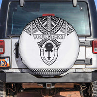 Personalised Melanesian Brotherhood Spare Tire Cover With Tribal Pattern - Polynesian Pride