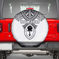 Personalised Melanesian Brotherhood Spare Tire Cover With Tribal Pattern - Polynesian Pride