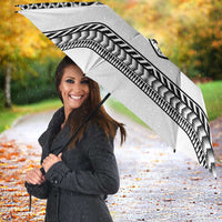 Personalised Melanesian Brotherhood Umbrella With Tribal Pattern - Polynesian Pride