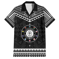 Personalised Melanesian Brotherhood Family Matching Long Sleeve Bodycon Dress and Hawaiian Shirt Ministry Faith And Mission - Polynesian Pride