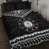 Melanesian Brotherhood Quilt Bed Set Ministry Faith And Mission LT05 Black - Polynesian Pride