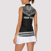 Personalised Melanesian Brotherhood Women Sleeveless Polo Shirt Ministry Faith And Mission - Polynesian Pride