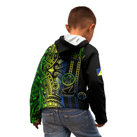 Custom Vanuatu Malampa Kid Hoodie Polynesian Tribal LT6 - Polynesian Pride