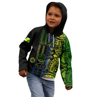 Custom Vanuatu Malampa Kid Hoodie Polynesian Tribal LT6 - Polynesian Pride